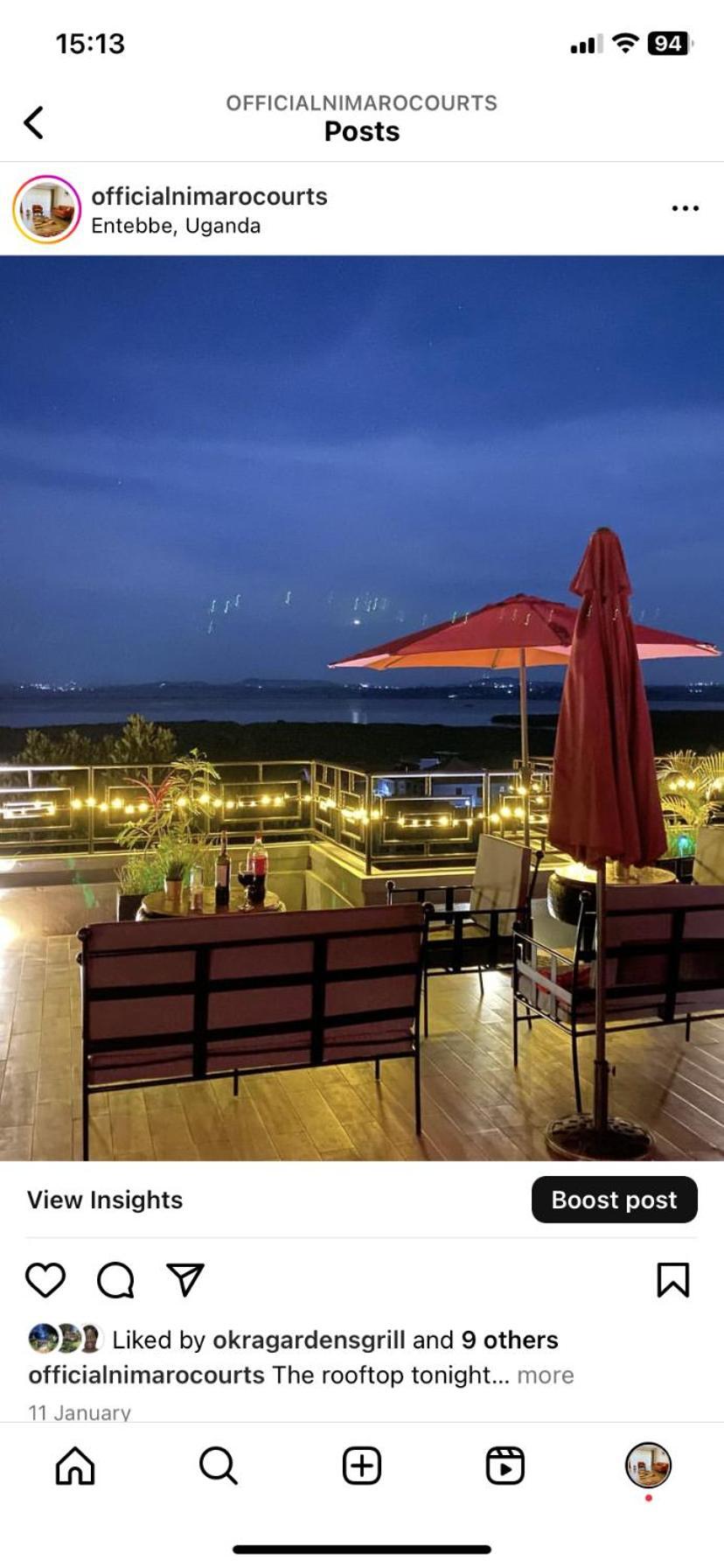 Nimaro Courts Hotel Ентебе Екстериор снимка